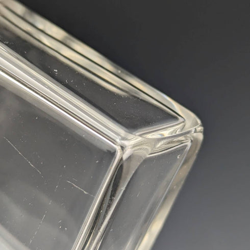 1915年 英国アンティーク 純銀蓋 ガラスボトルペア Walker and Hall